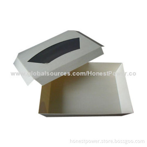 Folding Food Box with 300gsm SBS, Customized Designs and Sizes Accepted